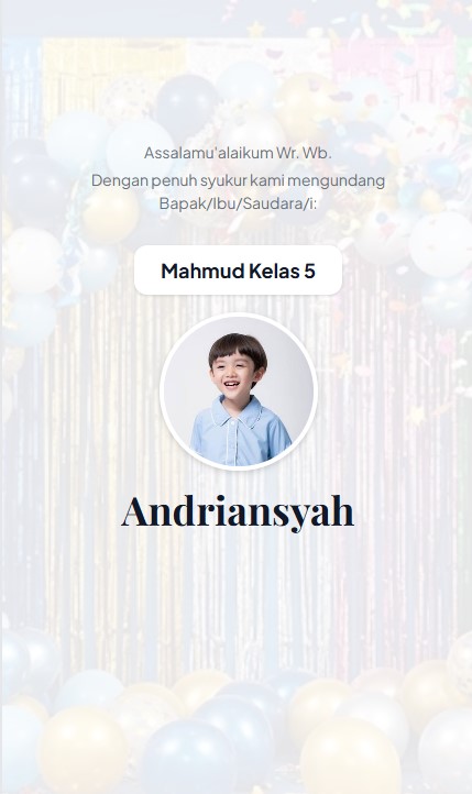 Ultah Tema Anak